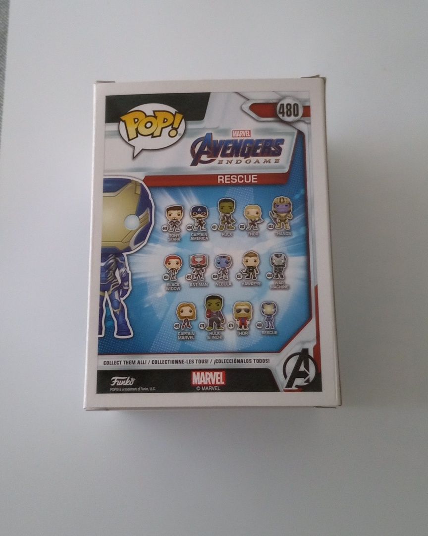 Funko Pop - Avengers Endgame Rescue (Leia descrição)