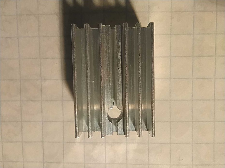 Radiator aluminiowy chłodzenie Al 10 sztuk