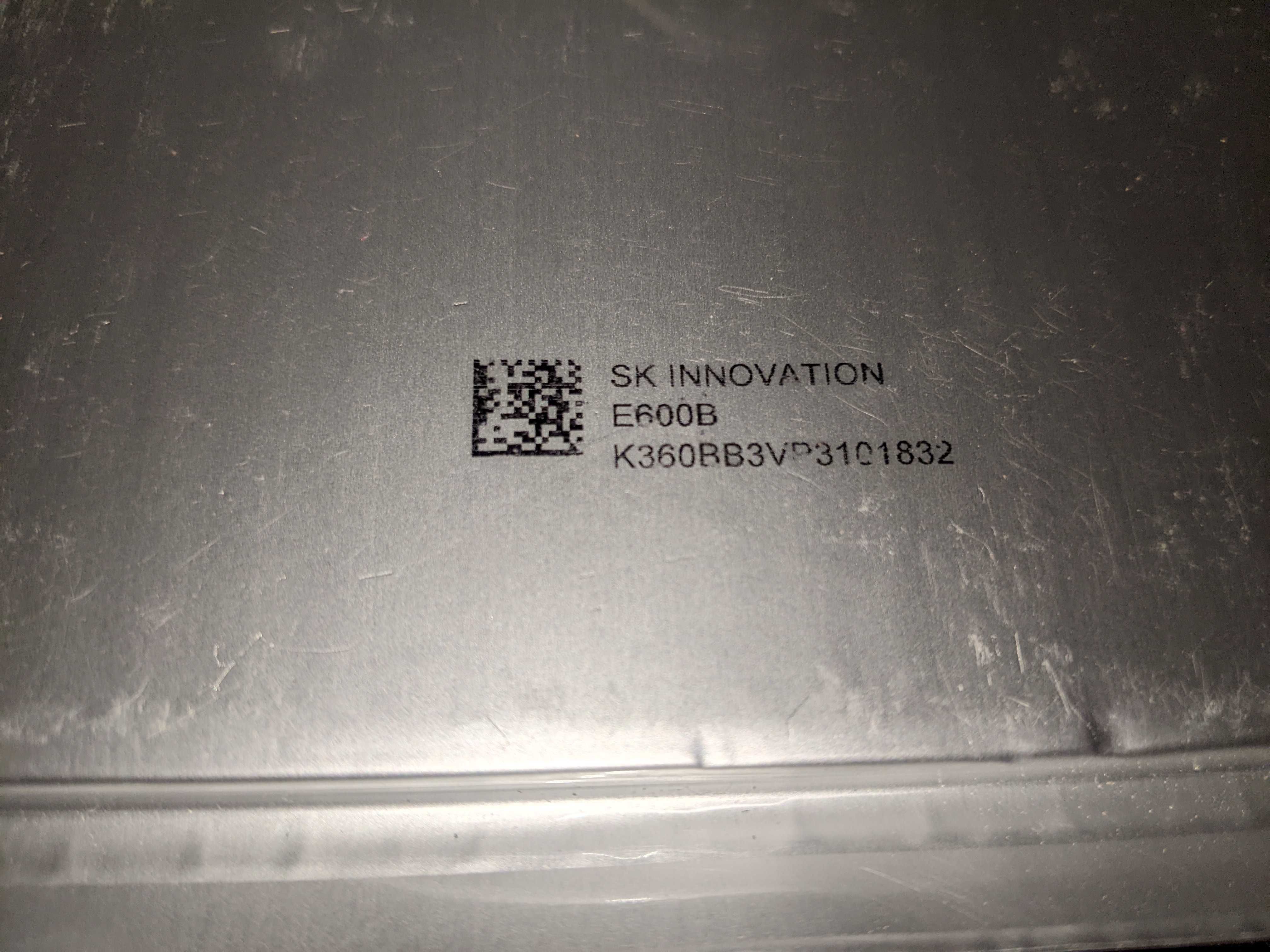 Акумулятор SK Innovation SK E600B 60AH є Lg e78 78а 3.7в є E777 12s2p