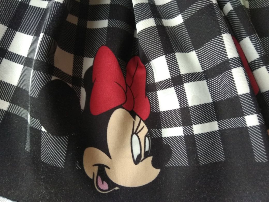 Spódniczka w kratkę Myszka Minnie 116 Butik