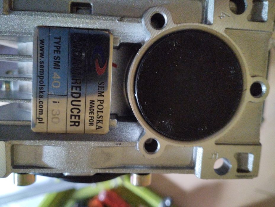Silnik 3 fazowy omec motors 0.37 kw z przekładnią