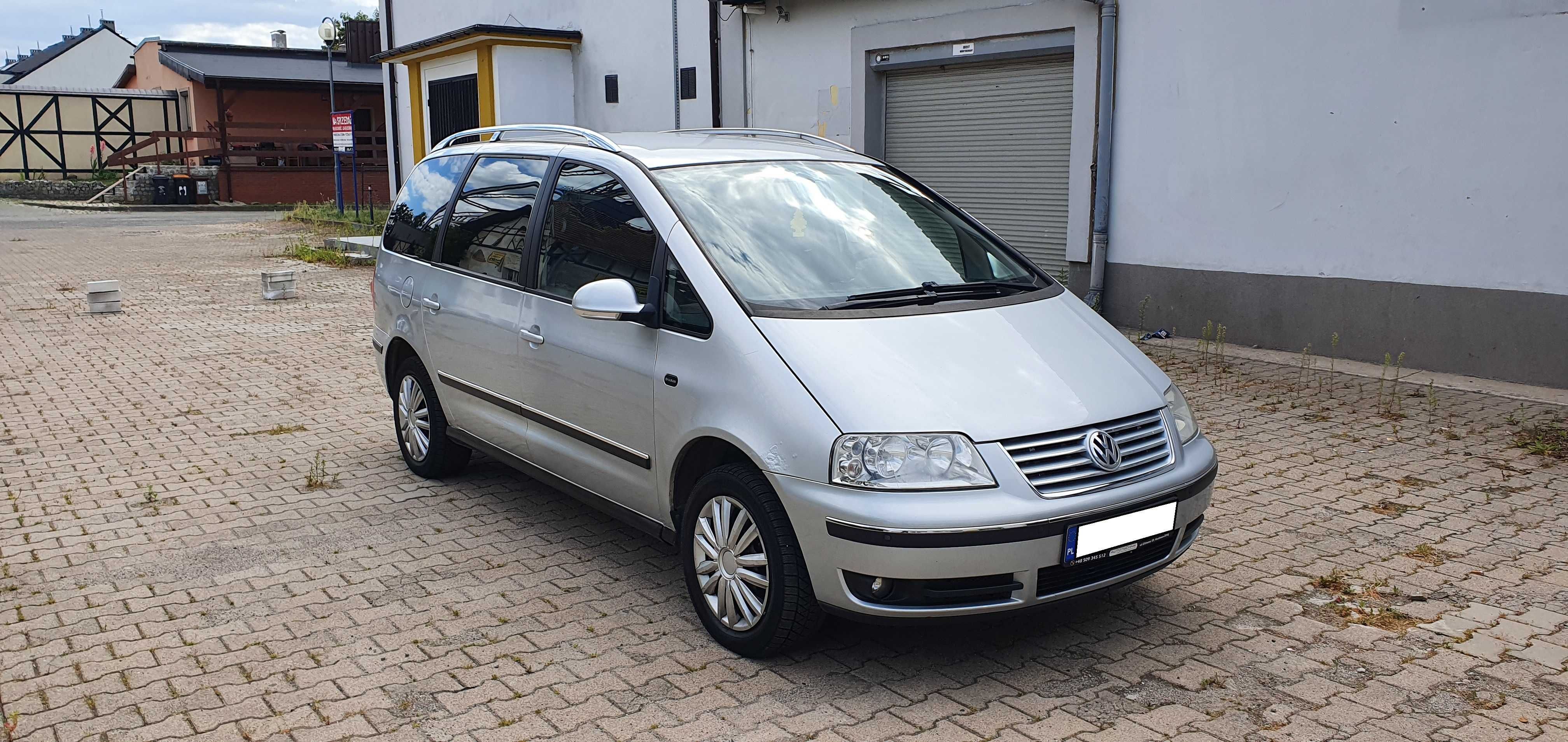 VW Sharan LIFT 2.0TDi 140KM, 7-osób, 6-biegów, Klimatronik, 2007r