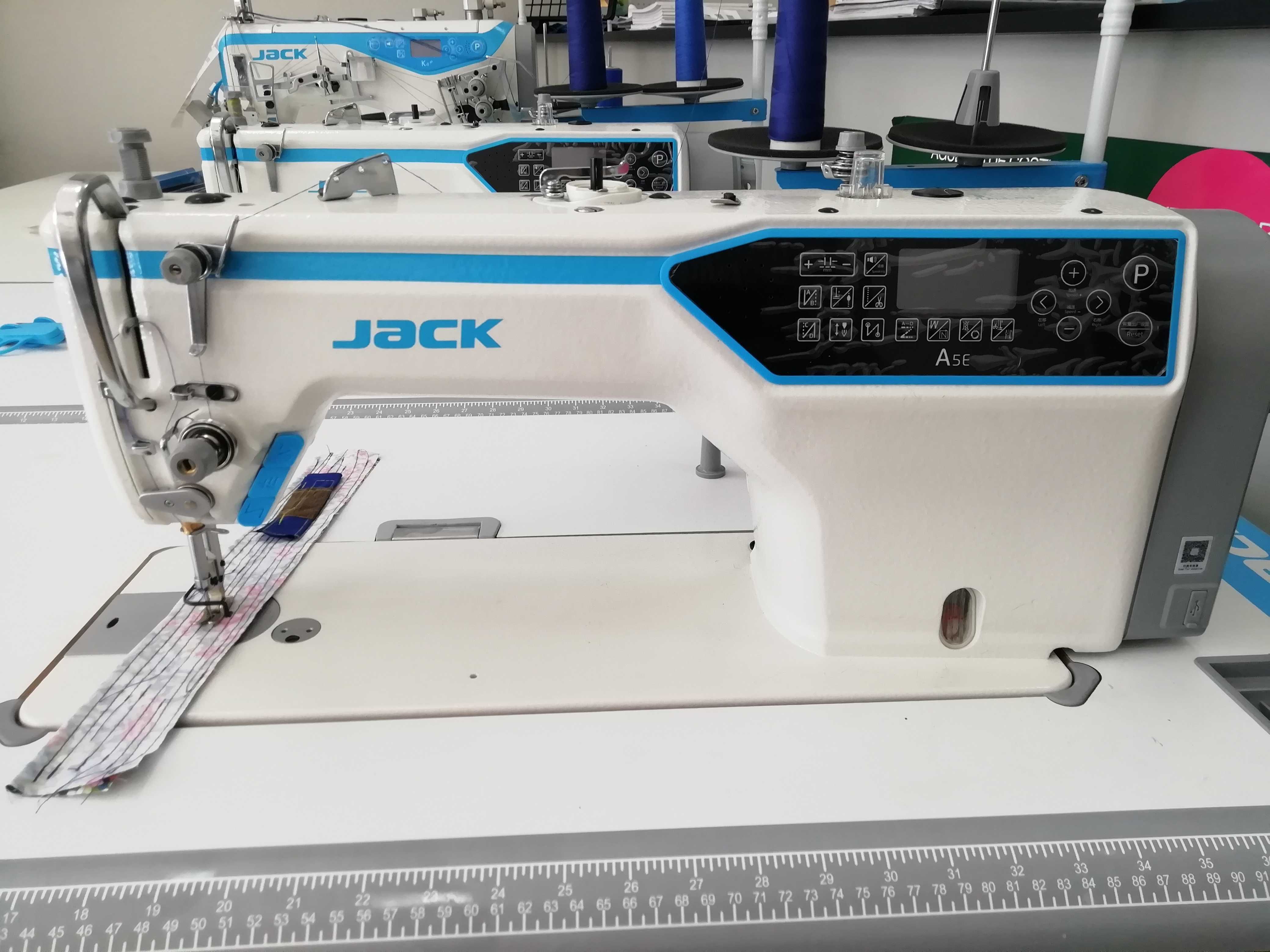 Máquina costura ponto corrido JACK A5E - NOVA