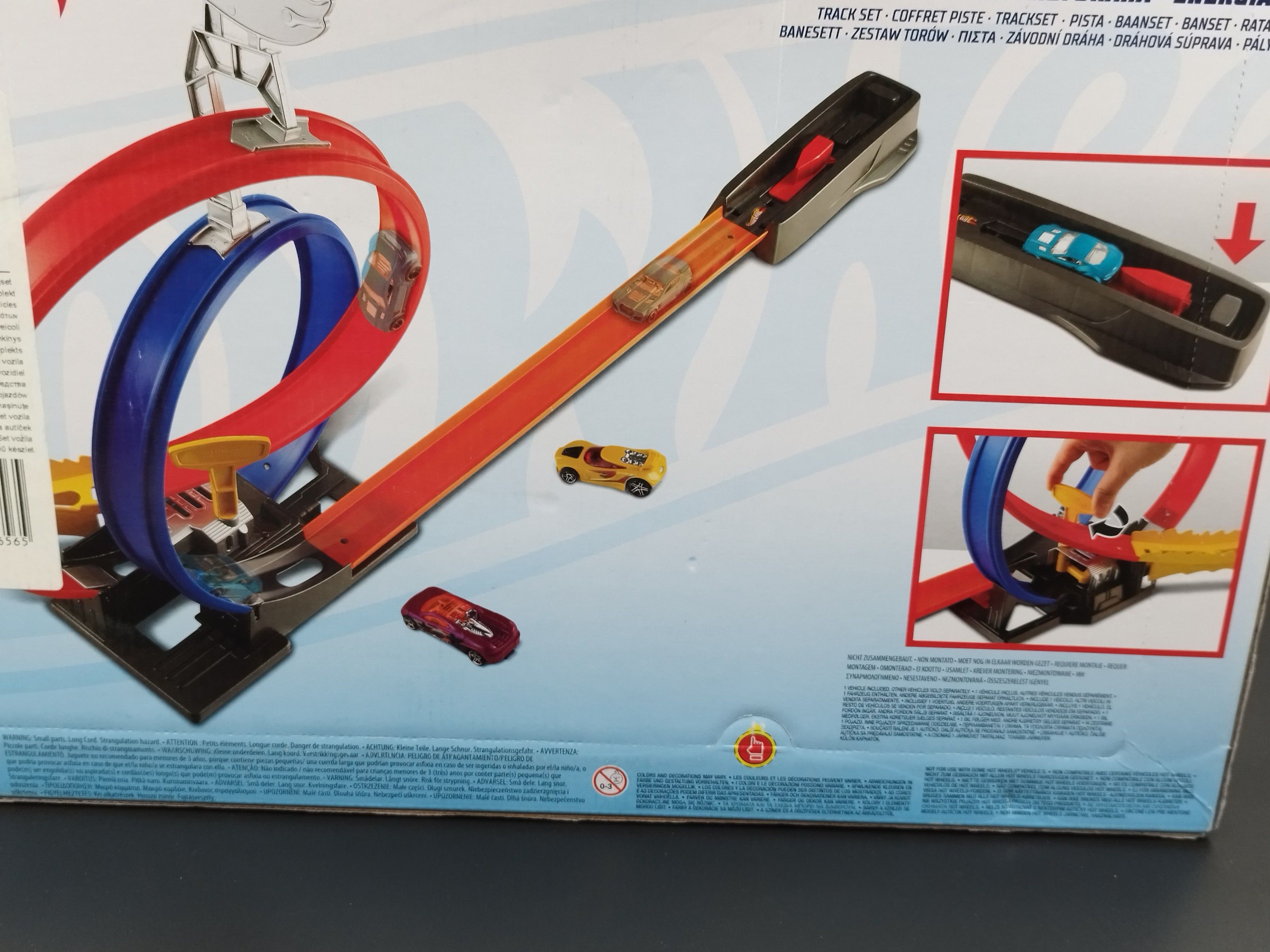 Tor+Autko Hot Wheels Action GND92 Wyzwanie, podwójna pętla zestaw nowy