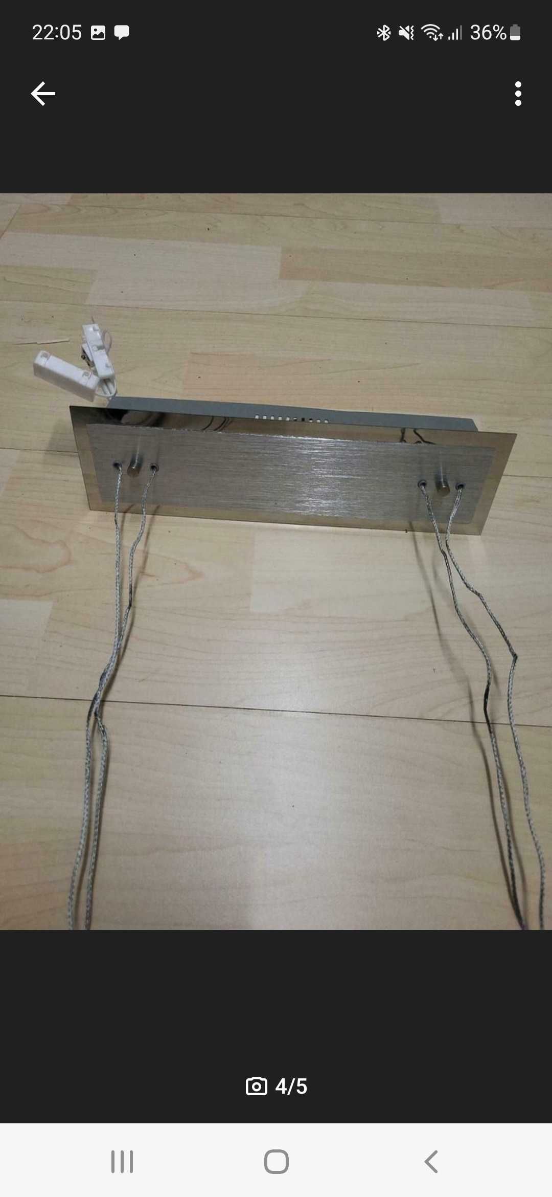 Ledowa lampa do jadalni