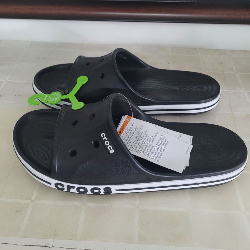 Шлепанцы слайды шлепки crocs bayaband slide 36 37 38 39 41 42