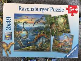 Puzzle Ravensburger dinozaury