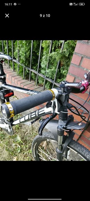 Rower MTB CUBE rockshox hamulce hydrauliczne rozmiar L koło 26