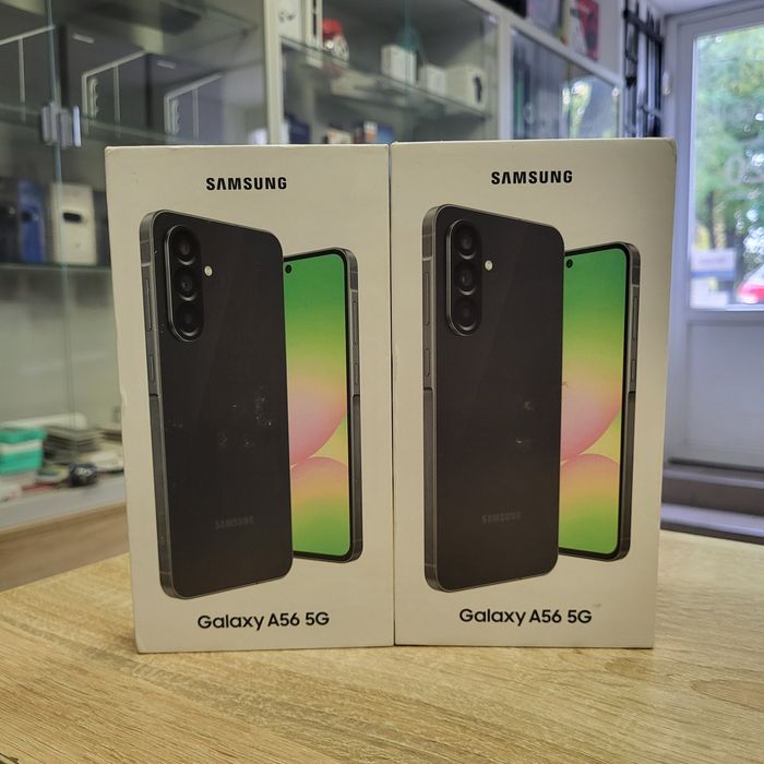 Samsung Galaxy A56 5G 8/128GB Graphite EU Нові! Магазин! Гарантія!