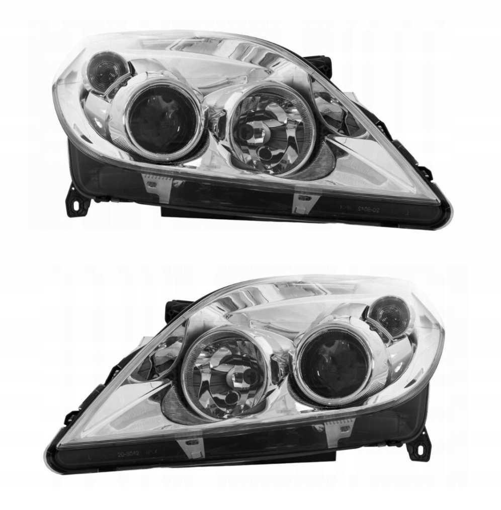 Reflektor lewy prawy zestaw OPEL VECTRA C lift 05-  lampa lewa prawa