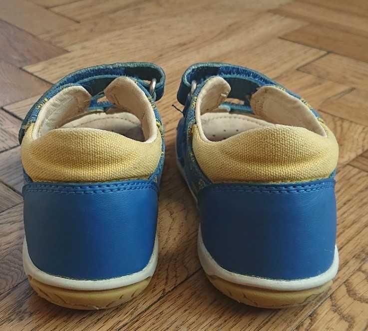 Sandały dla chłopca GEOX RESPIRA skórzana wkładka rozmiar 25