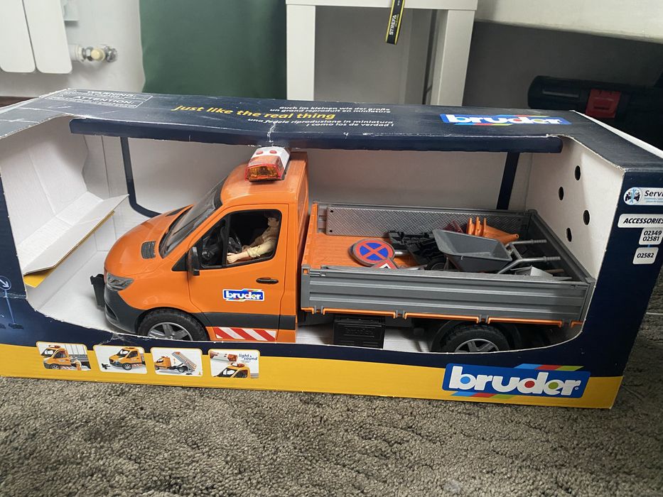 Bruder mercedes sprinter samochod dostawczy