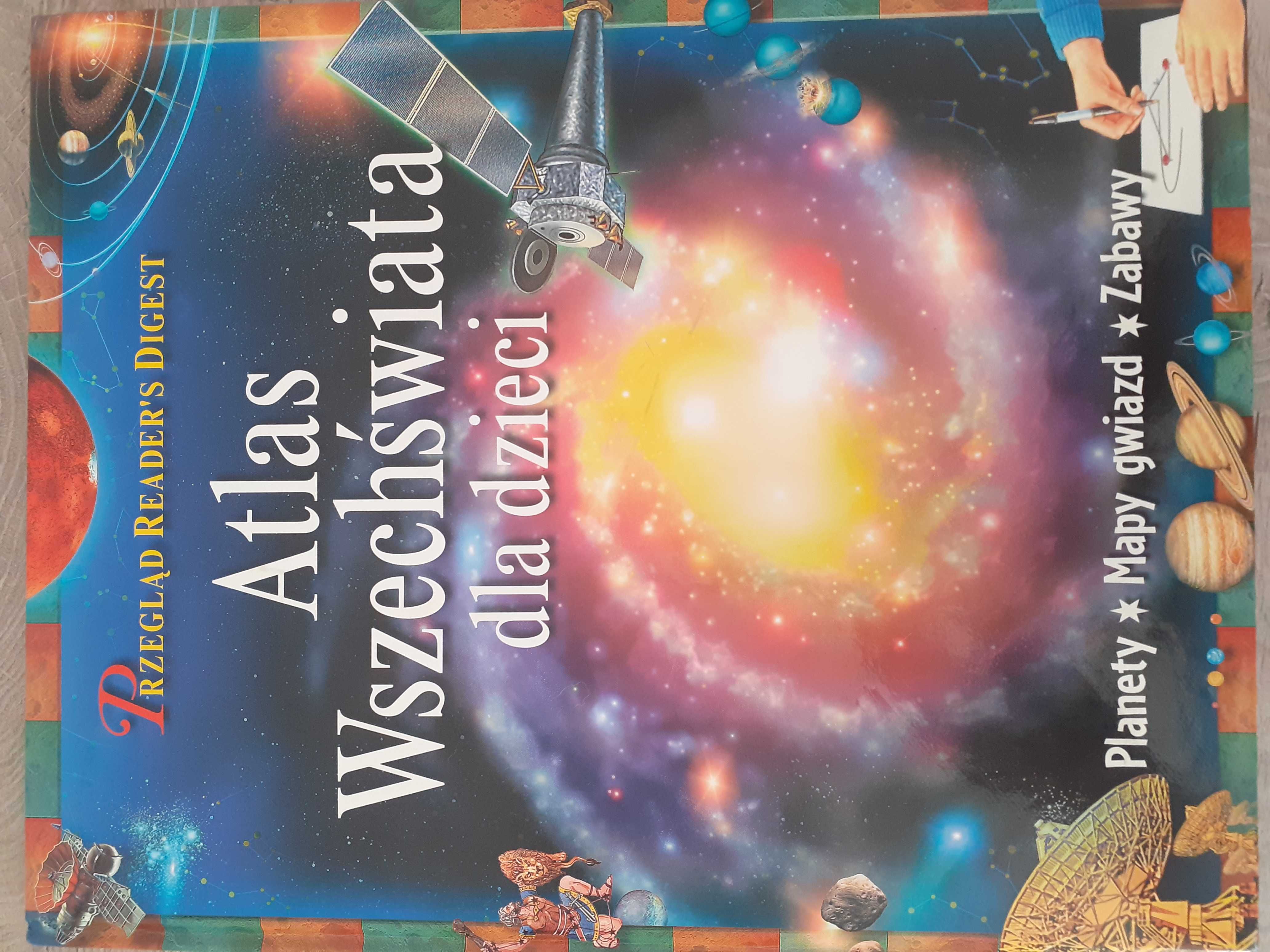 Atlas wszechświata dla dzieci + mapa nieba