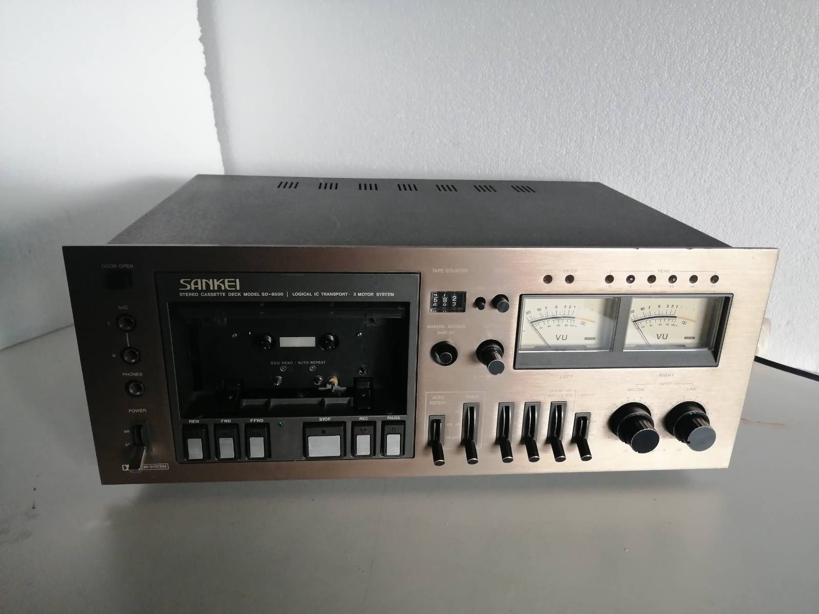 Vintage Sankeil SD 8500  Cassette Deck