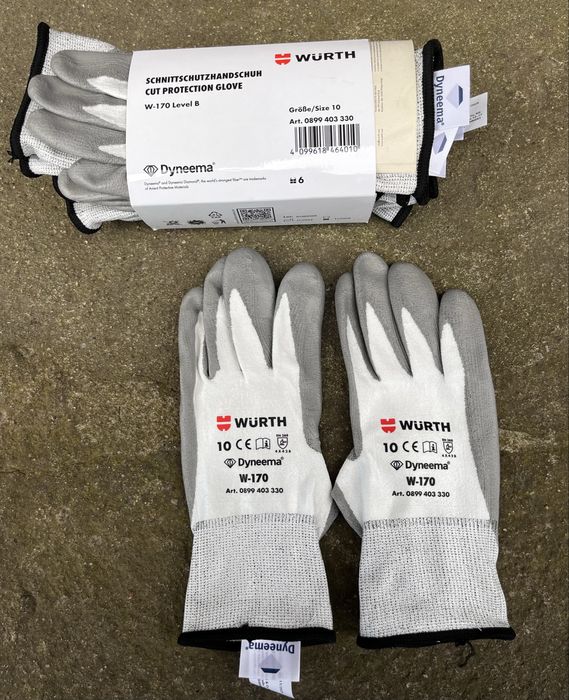 Rękawice Wurth W-170 rozmiar 10-_ 6 par_DYNEEMA!