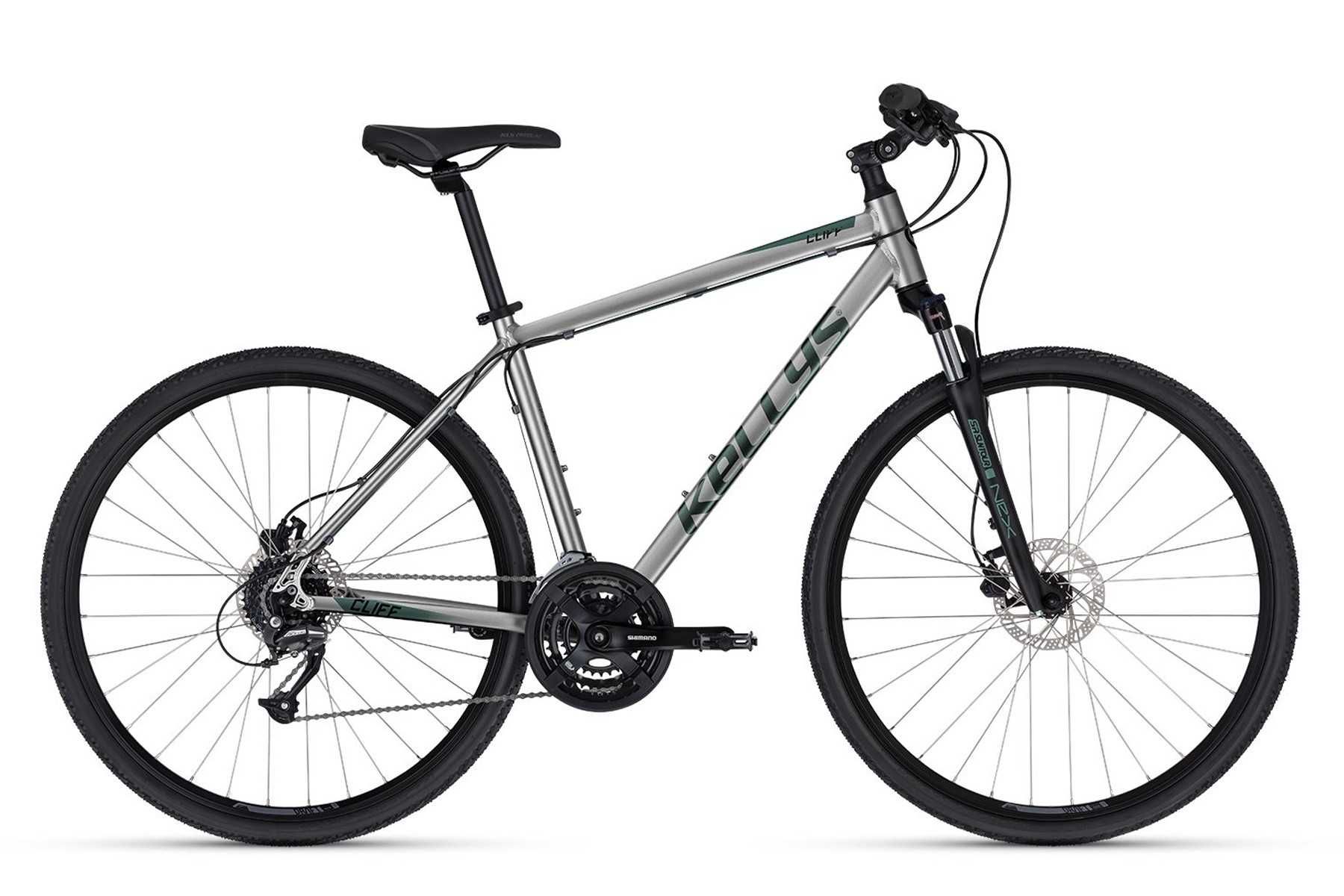 Rower crossowy KELLYS Cliff 90 Srebrny 28"