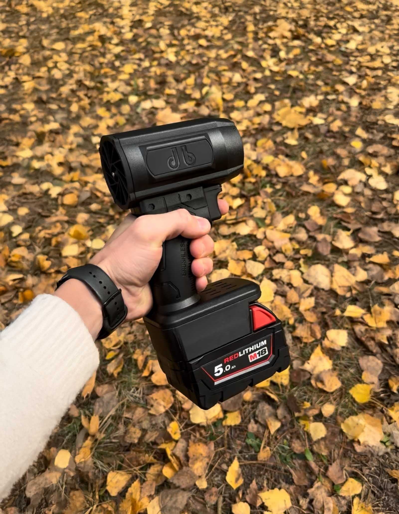 Zgrabna POTĘŻNA Dmuchawa Na Budowe Zgodna z Baterią MILWAUKEE M18