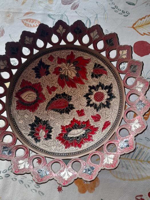 Fruteira latão  vintage