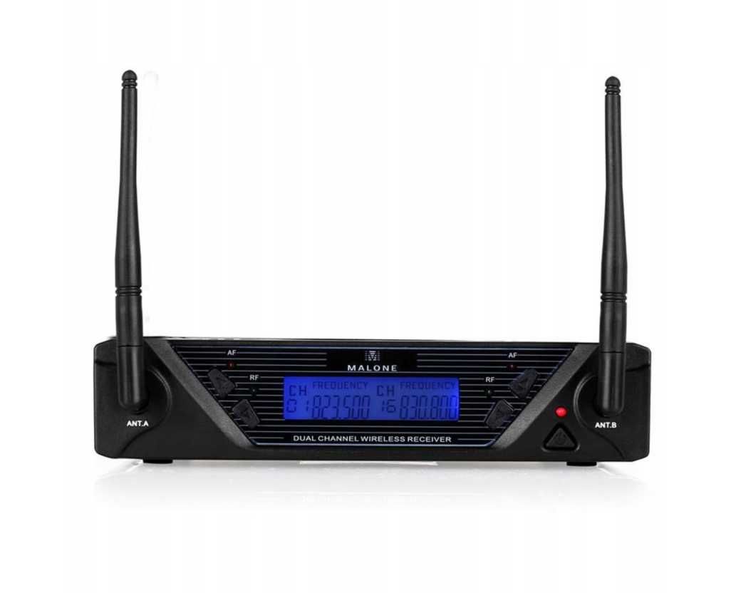 Zestaw mikrofonów bezprzewodowych Malone UHF-450 Duo2