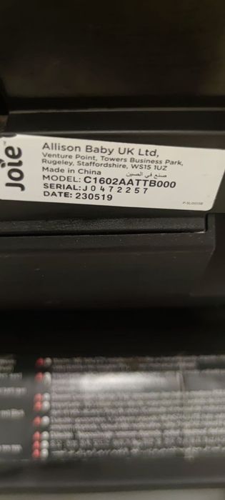 Автокрісло Joie Every Stage FX Isofix Two Tone Black (C1602AATTB000)