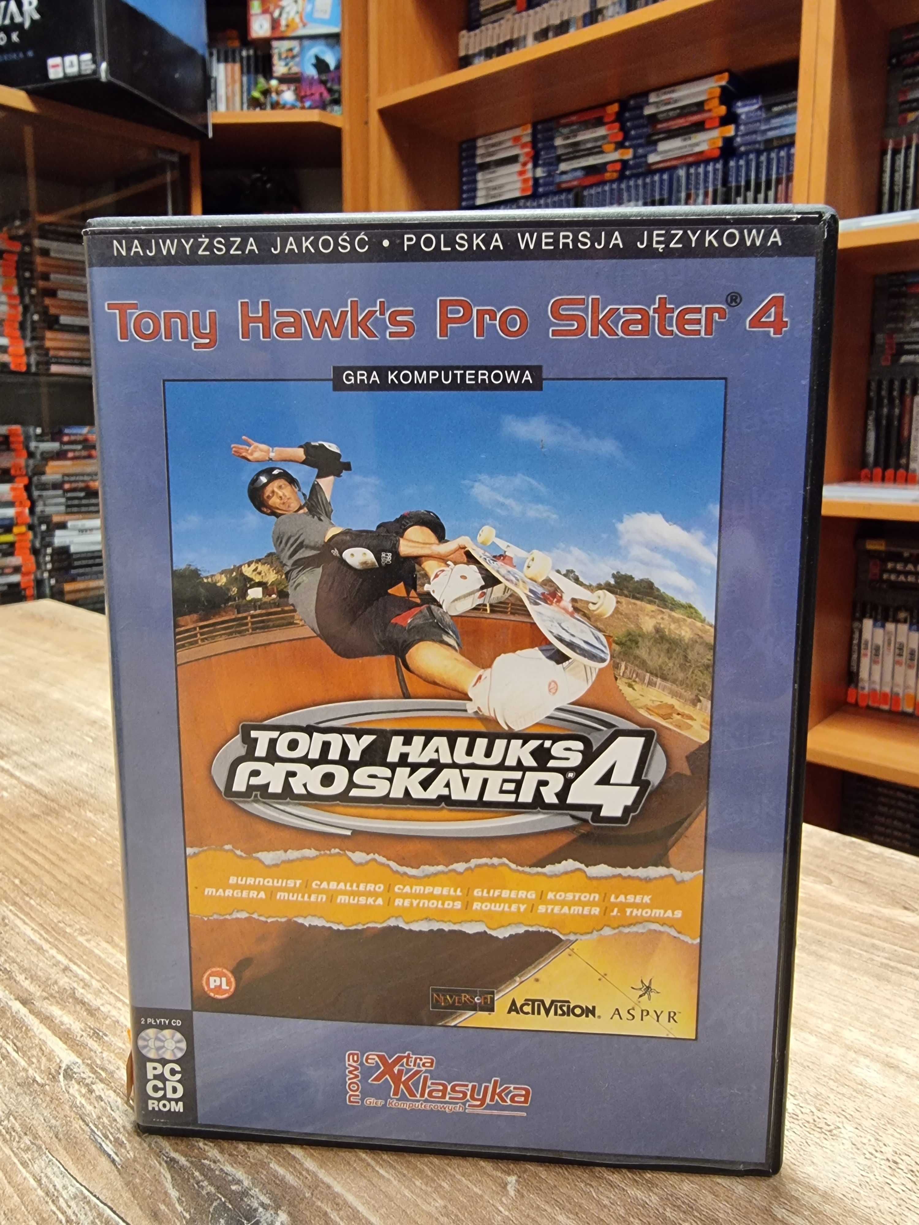 Gra Tony Hawk's Pro Skater 4 IV Polskie Wydanie PL PC DVD PC