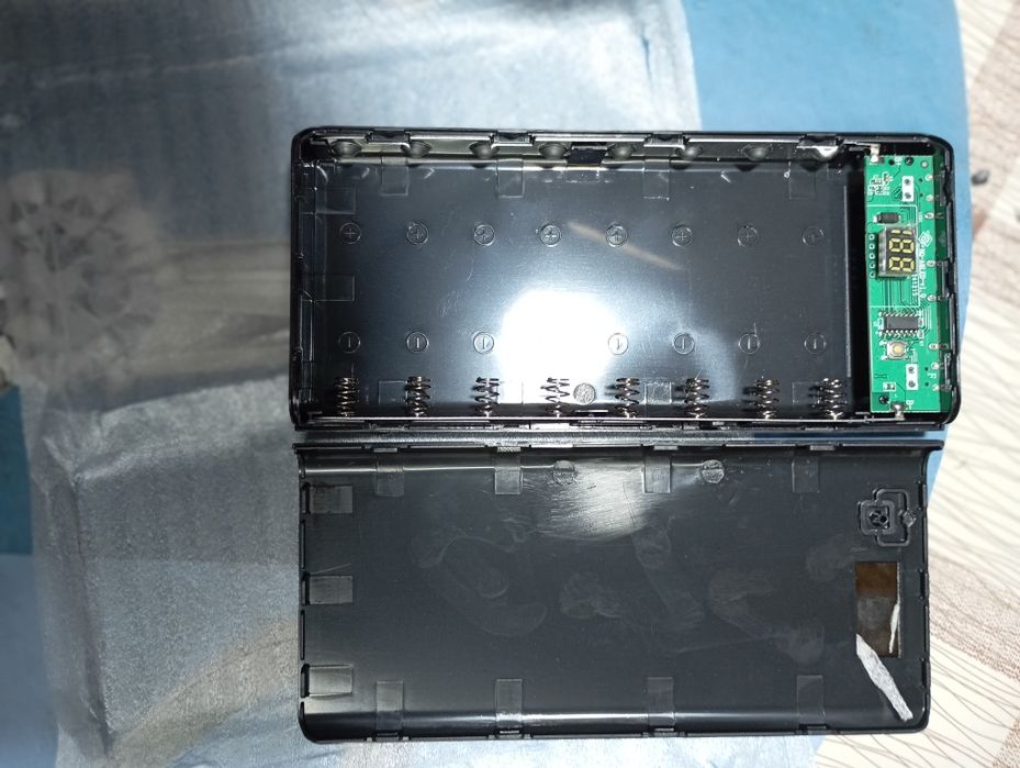 Корпус для PowerBank з ліхтариком 18650x8 ПоверБанк