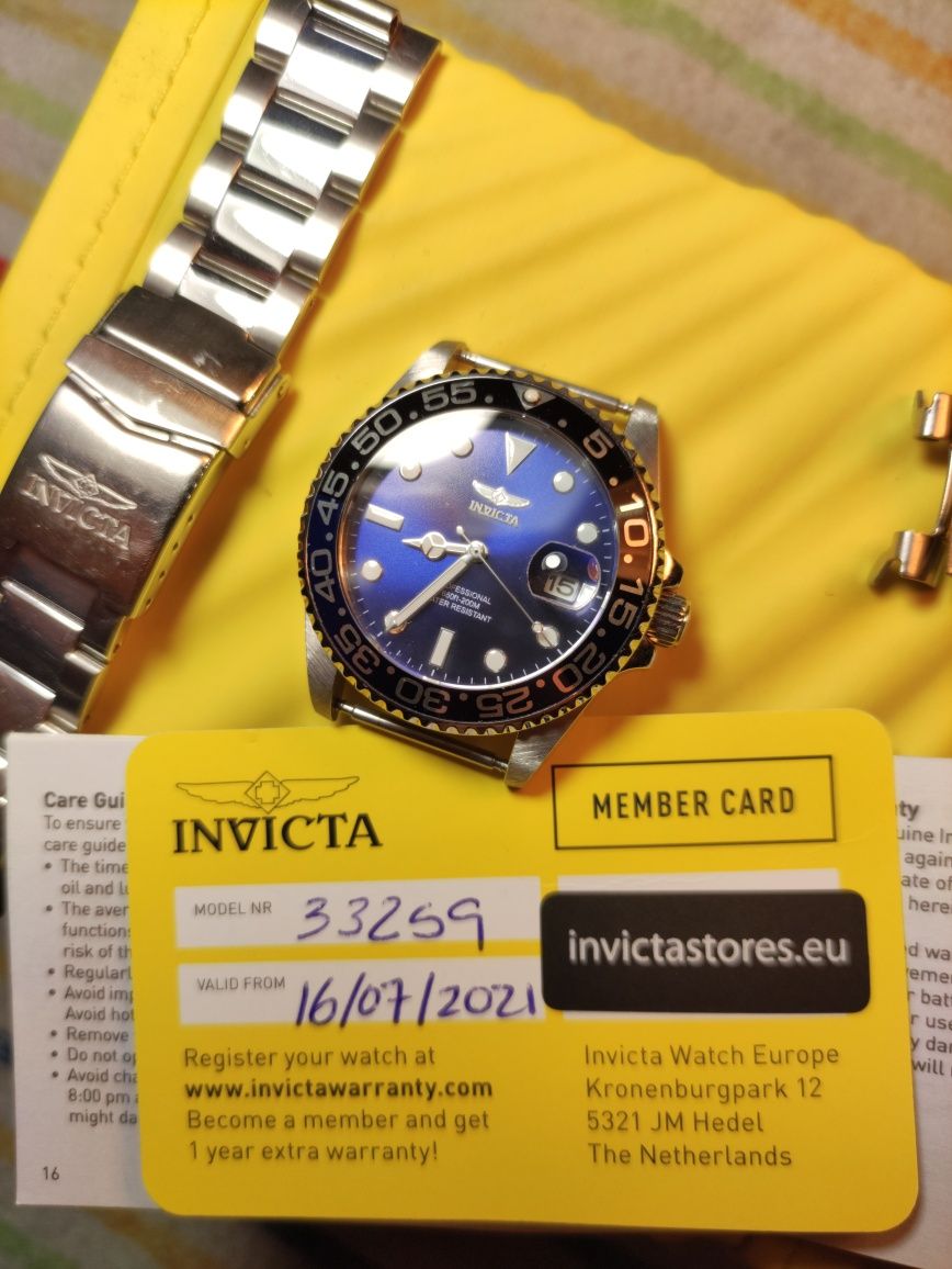 Invicta Pro Diver quartz