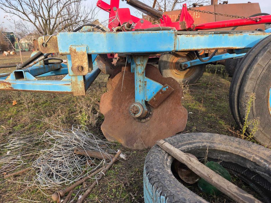 Дискова борона причіпна 2.4 2.5 агд навісна