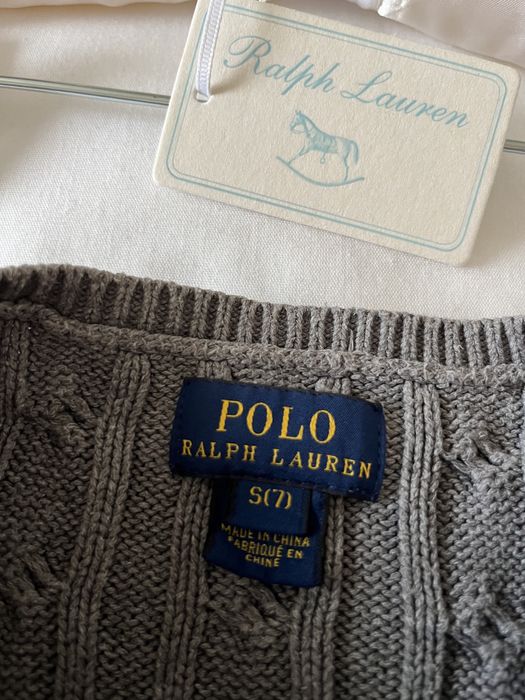 Сукня-светр Ralph Lauren вʼязана плаття Ральф Лорен 7-8 років 122-128