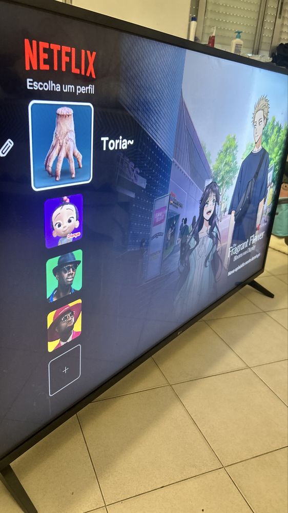 TV LG Smart 55” Full HD/4K – Ótimo estado!