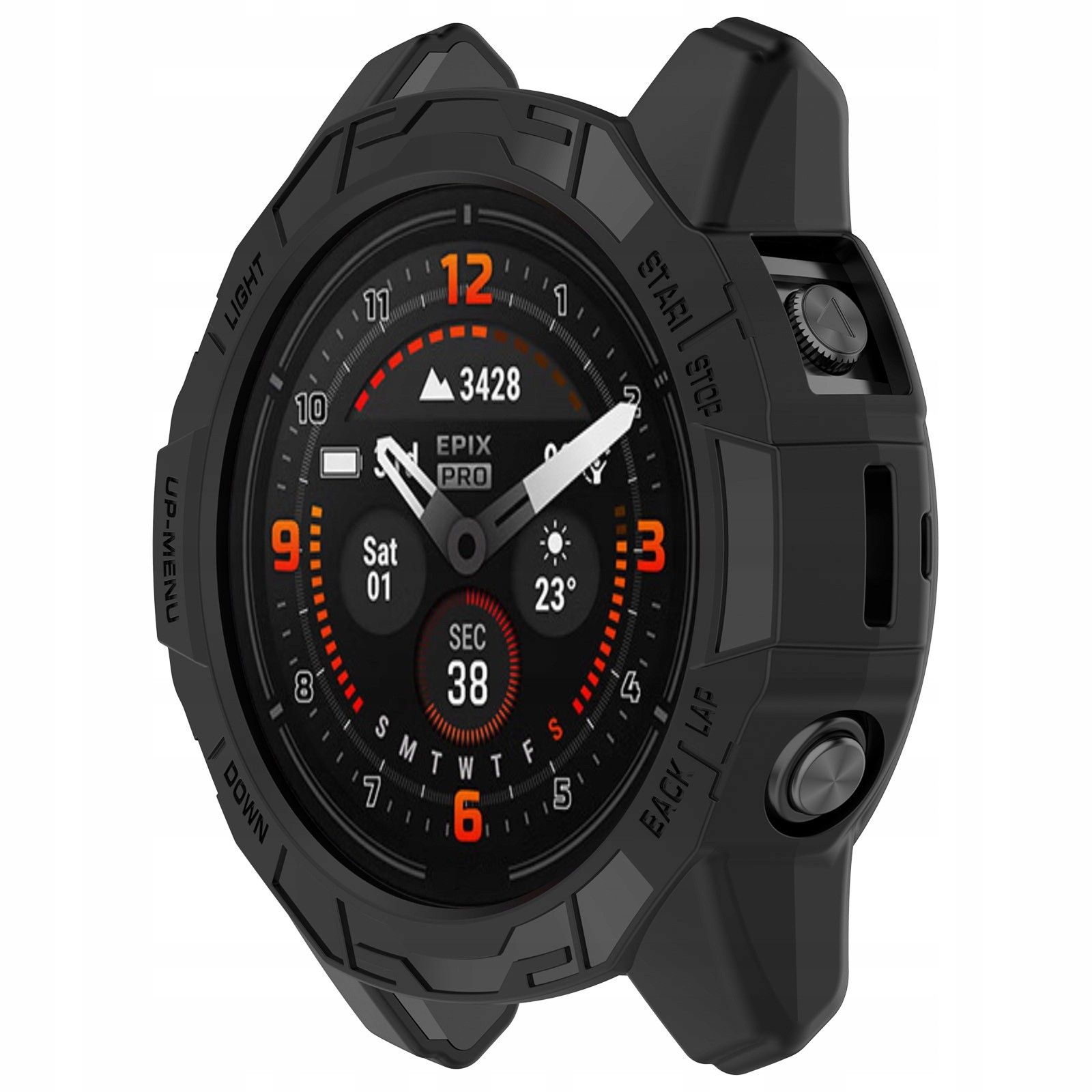 2 X Szkło 9H+ Etui do Garmin Epix Pro Gen2 47mm