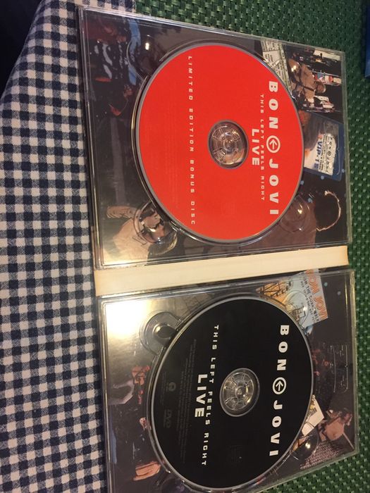 Dvd duplo novo this left feels rigth live limited edition