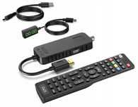 dekoder tuner TV HD DVB-T2 HEVC H.265 NIEWIDOCZNY mini stick nagrywani