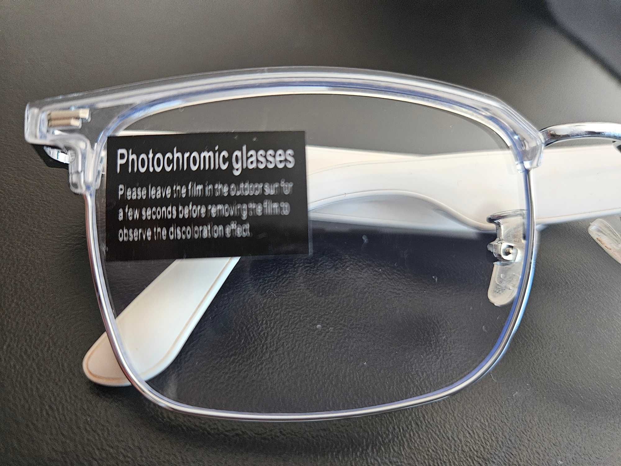 Smart okulary Bluetooth z mikrofonem i fotochromem | NOWE