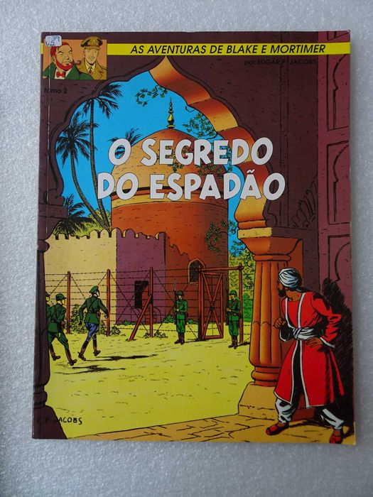 Livro Meribérica - As aventuras de Blake e Mortimer O Segredo Espadão