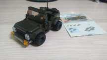 Lego Лего Джип Армія Внедорожник Воєнний Военний
