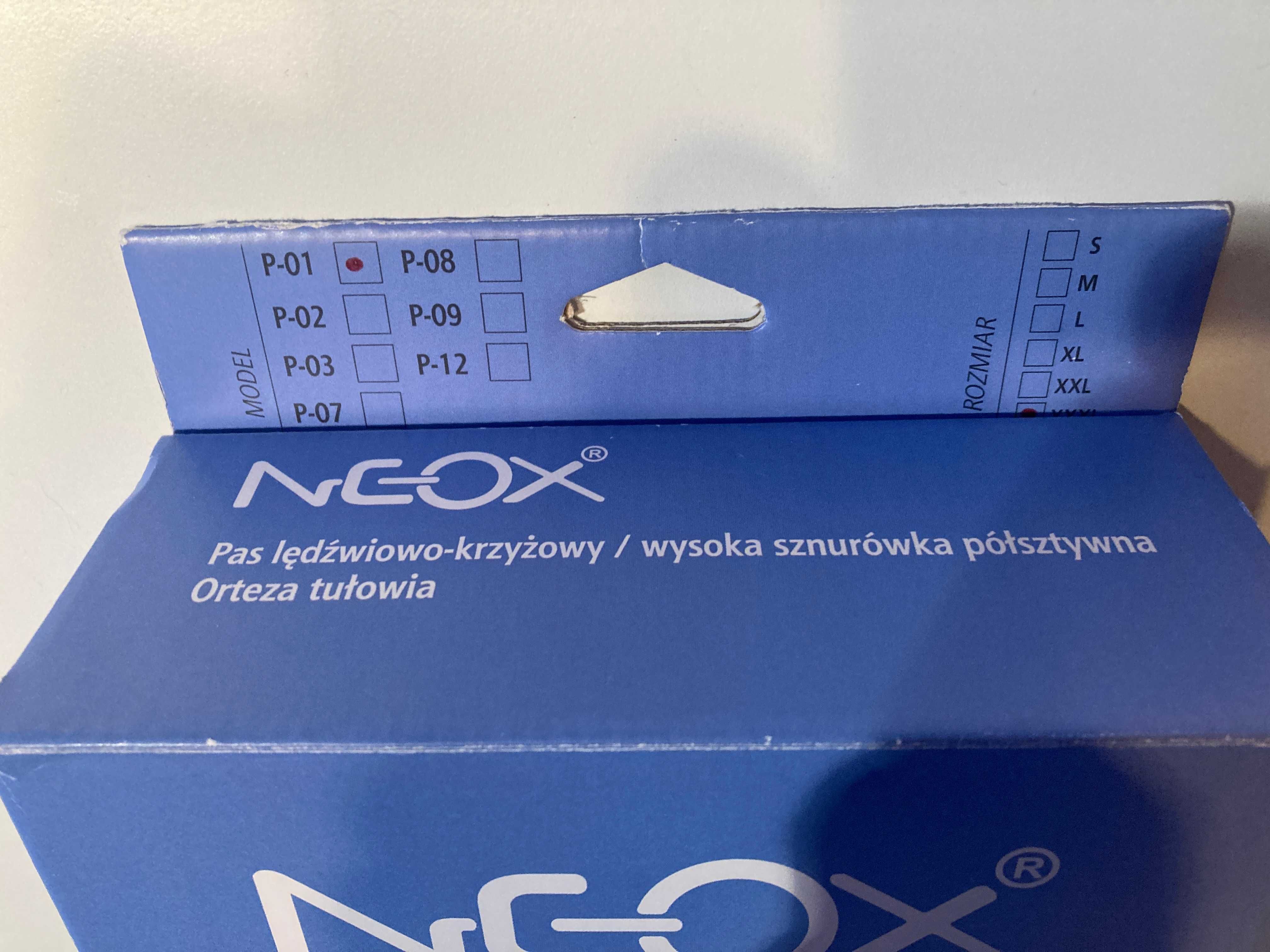 Neox - Pas lędźwiowo – krzyżowy niski, orteza tułowia XXXL 120-135 cm