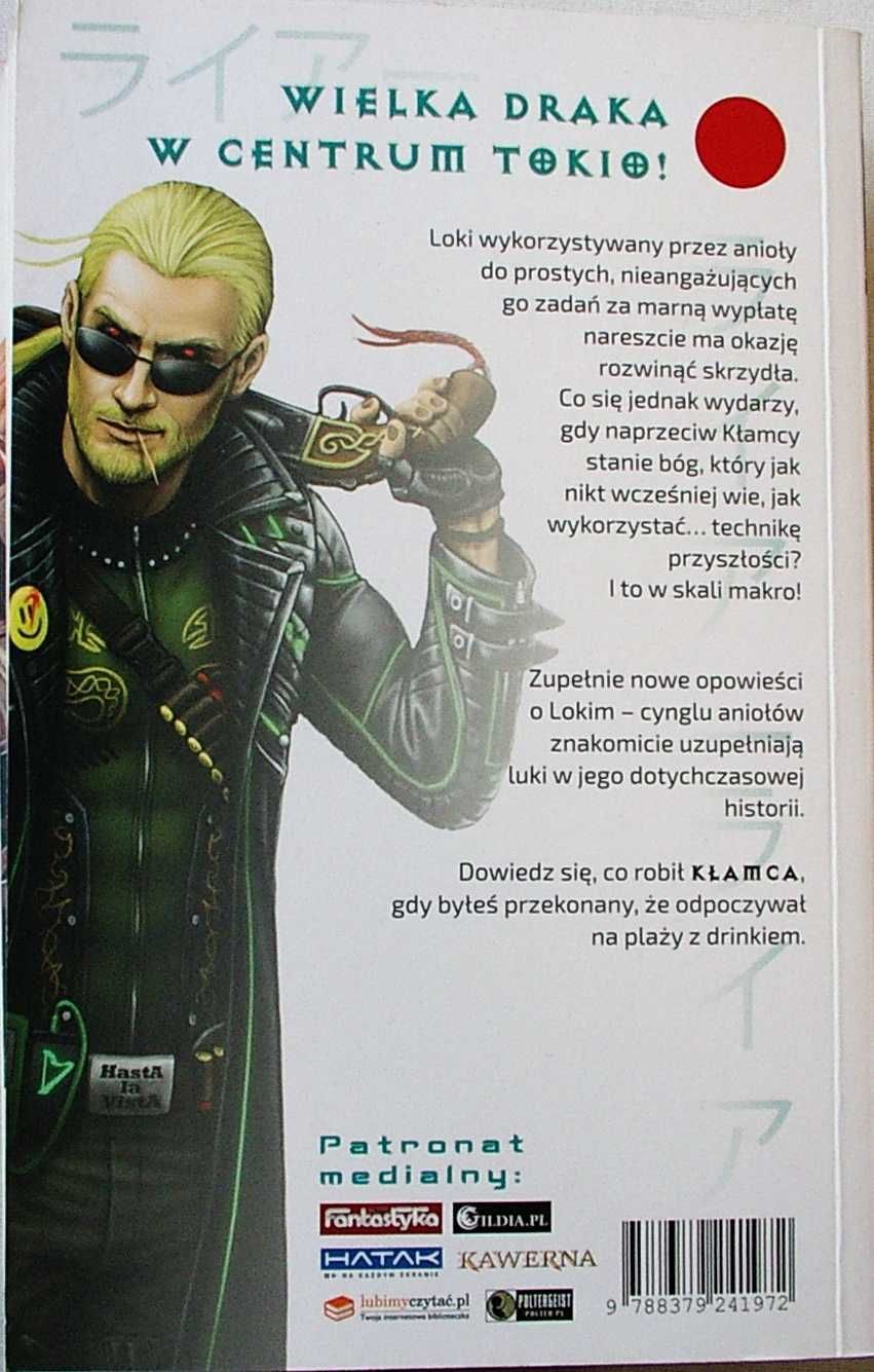 KŁAMCA zestaw 5 tomów - Jakub Ćwiek