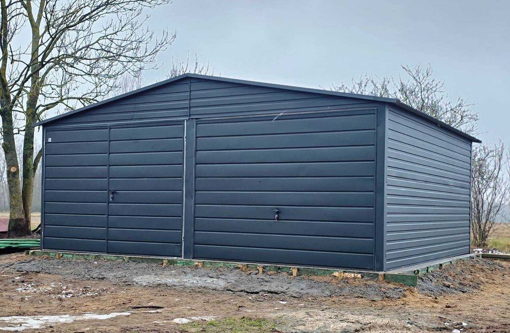 Garaż Blaszany Solidna Konstrukcja OCYNK PROFIL