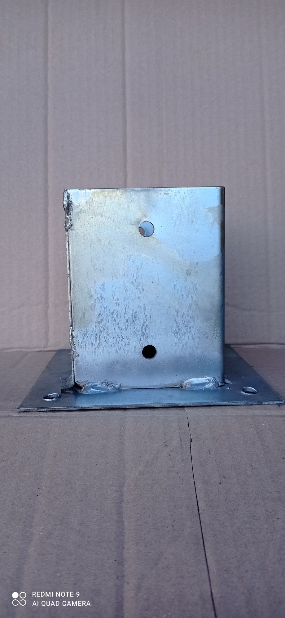 Podstawa słupa przykręcana kotwa wspornik 100x100mm