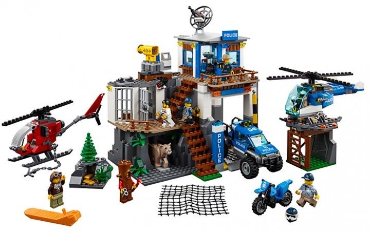 Продам конструктор LEGO City Штаб-квартира гірської поліції 60174