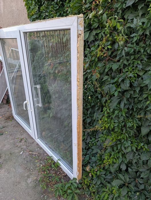 Okno PCV z demontażu 180x150