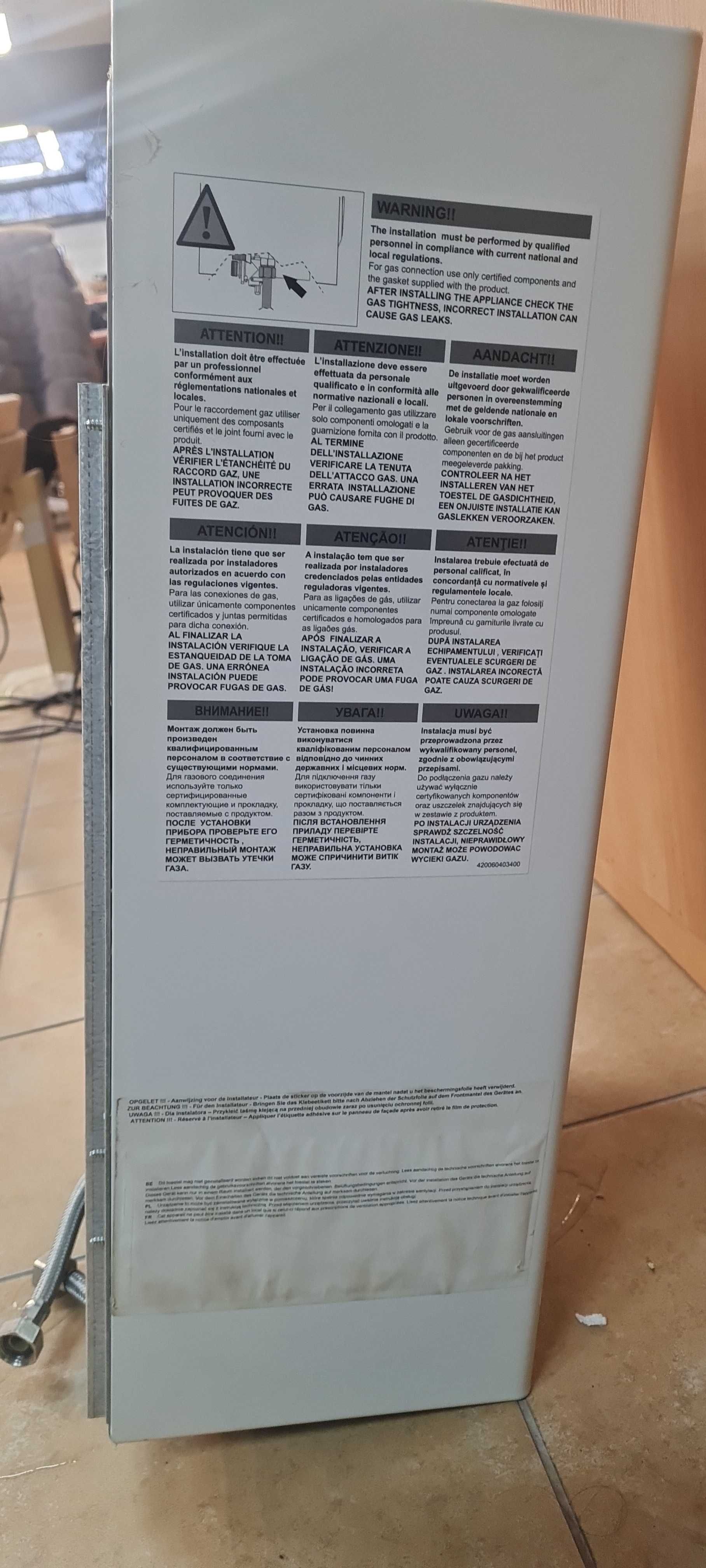 Podgrzewacz gazowy przepływowy Ariston  FAST EVO X ONT 11 NG