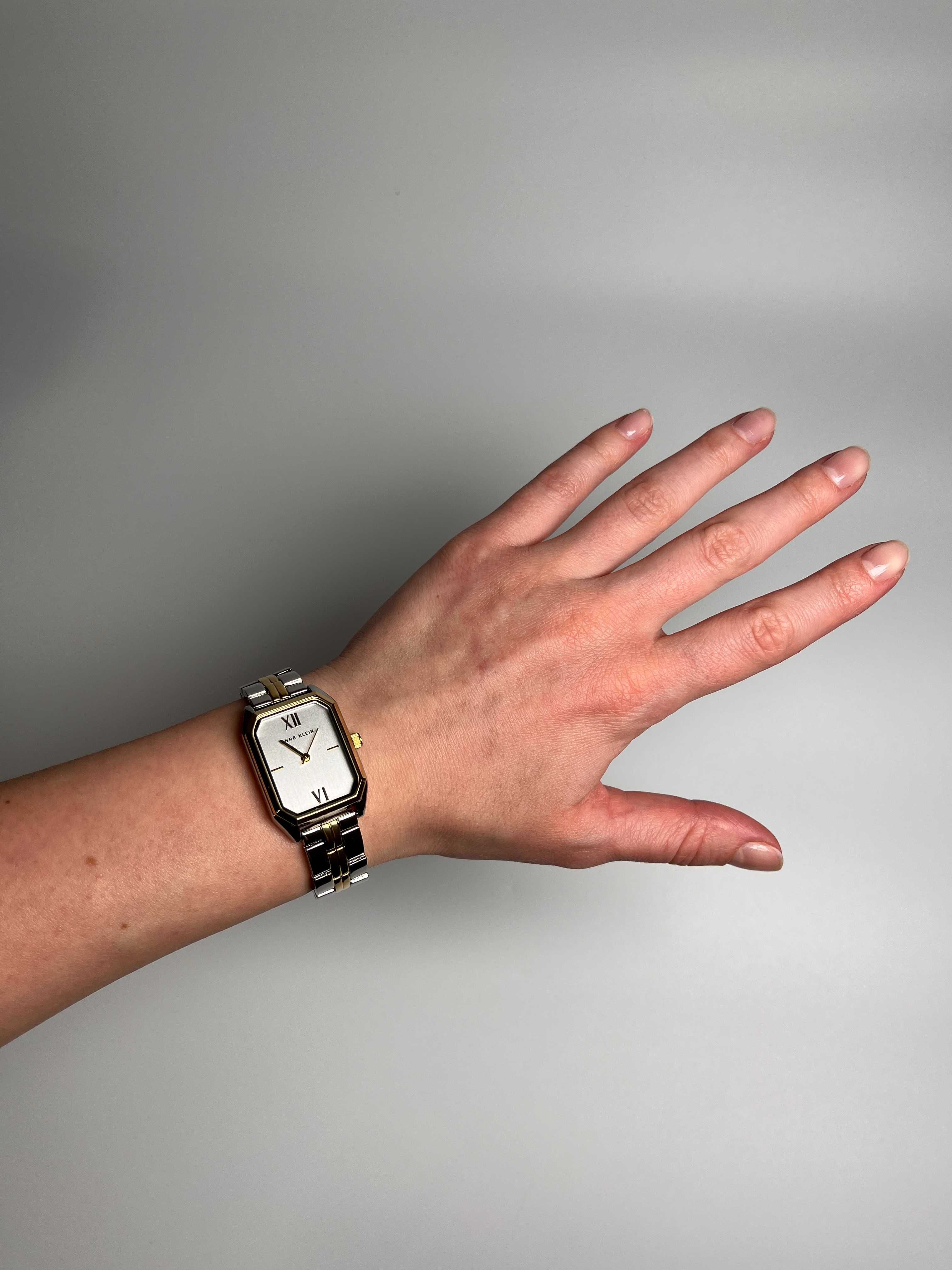 жіночий годинник Anne Klein AK/3775SVTT, годинник сріблястий браслет