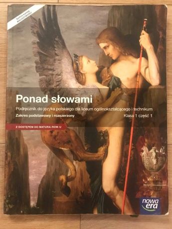 Podręcznik Ponad Słowami 1 klasa 1