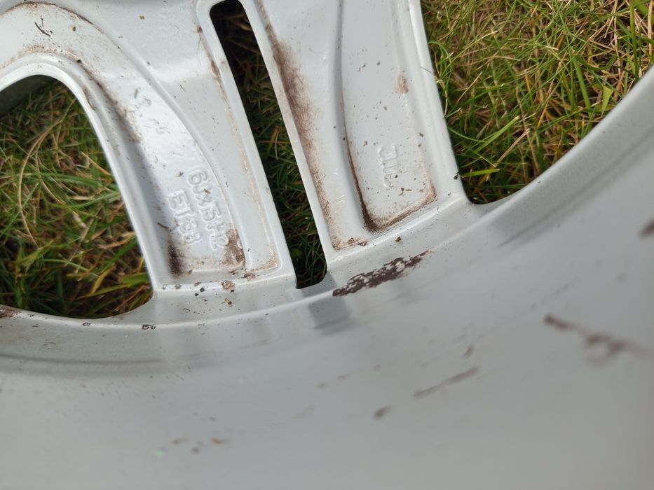 5x Alufelga Volkswagen 15" 5x100