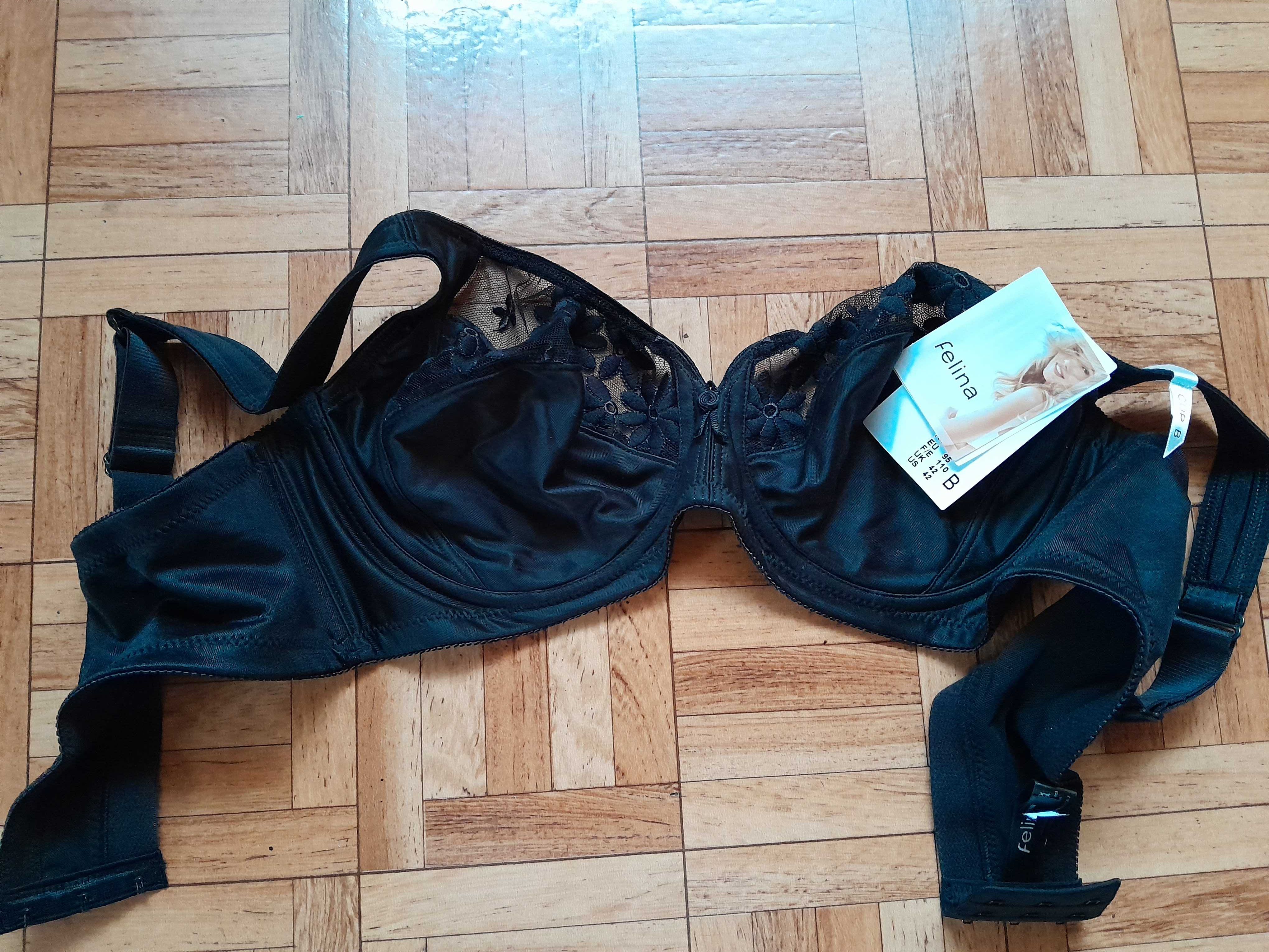 Biustonosz FELINA czarny 95B