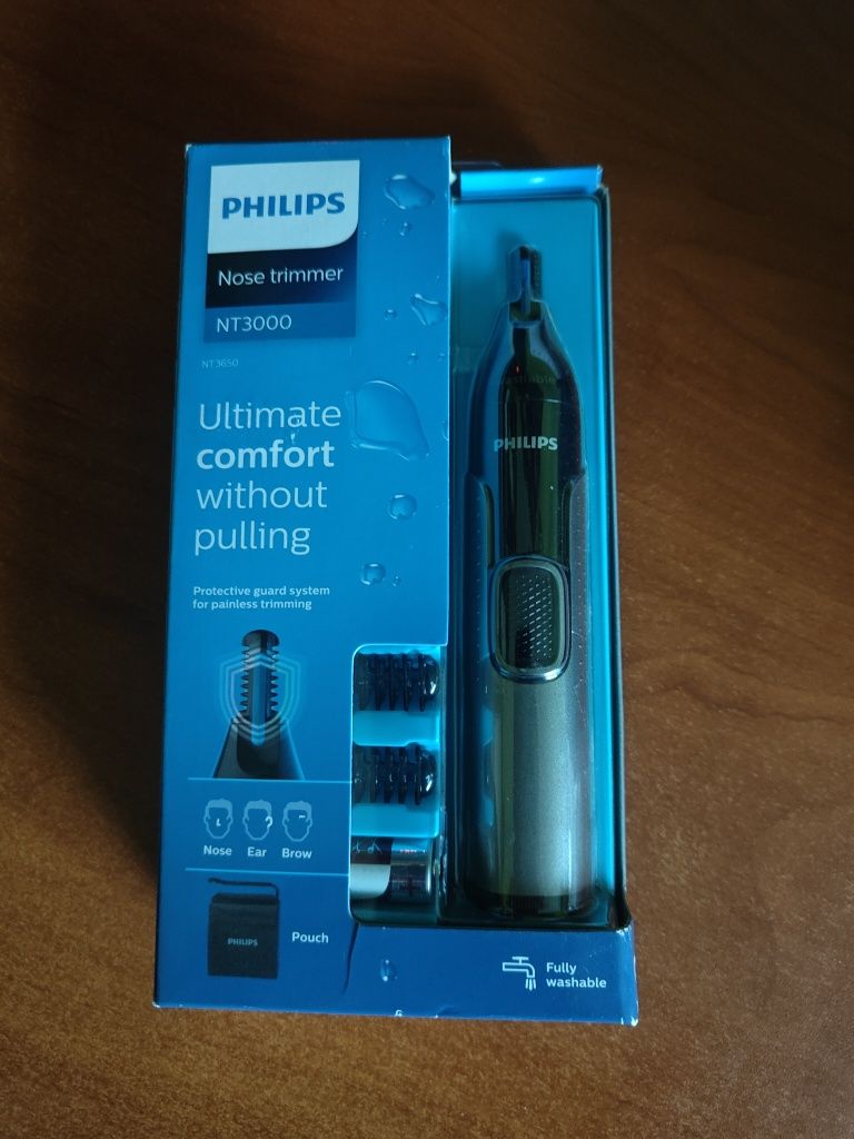 Trymer Philips NT3000 nos broda uszy