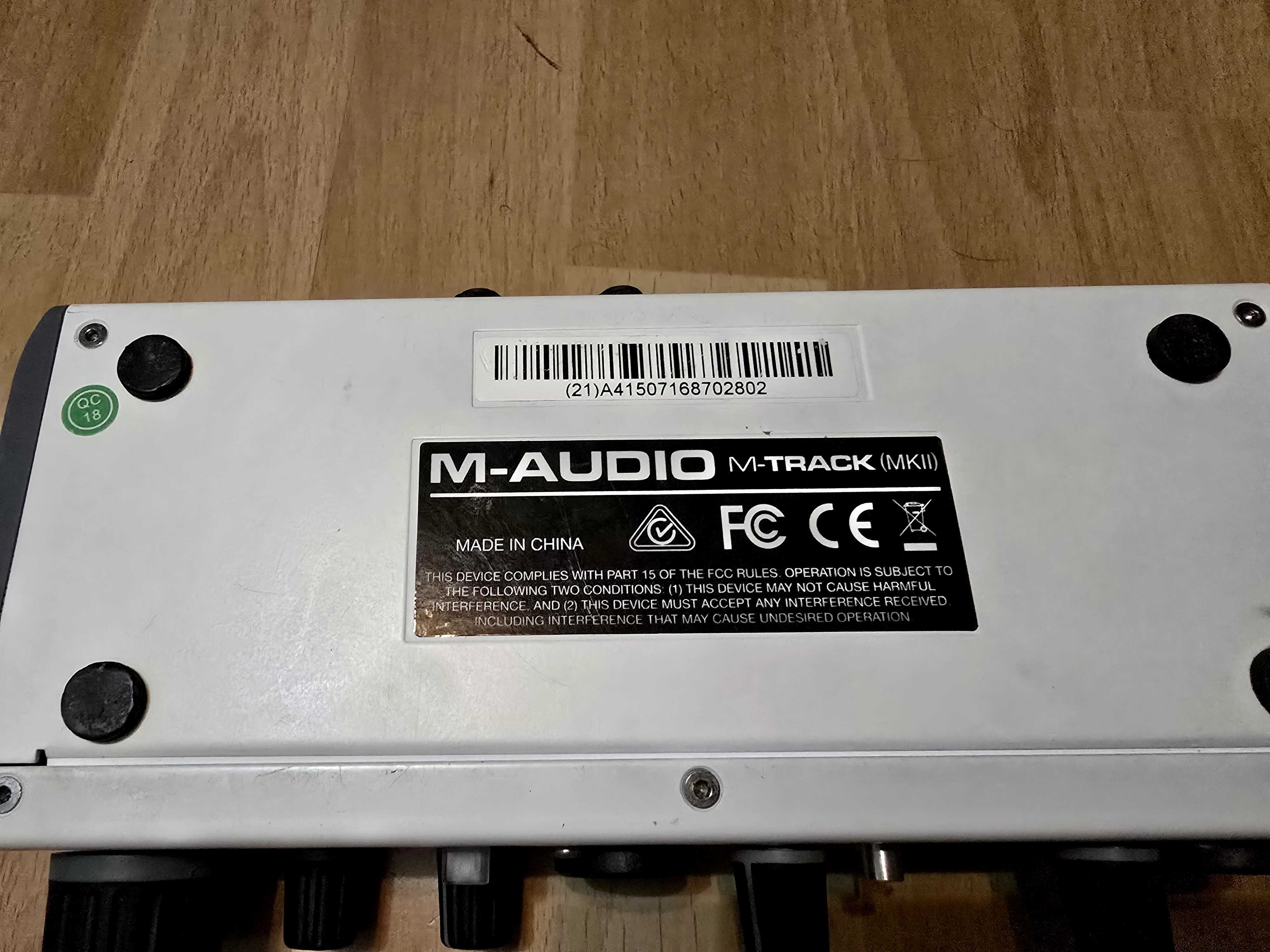 Interfejs M-audio USB 2 kanałowy