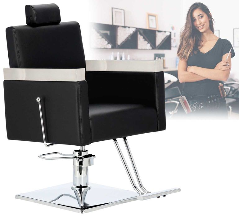 Перукарське крісло Brano барберське гідравлічне підставка для ніг